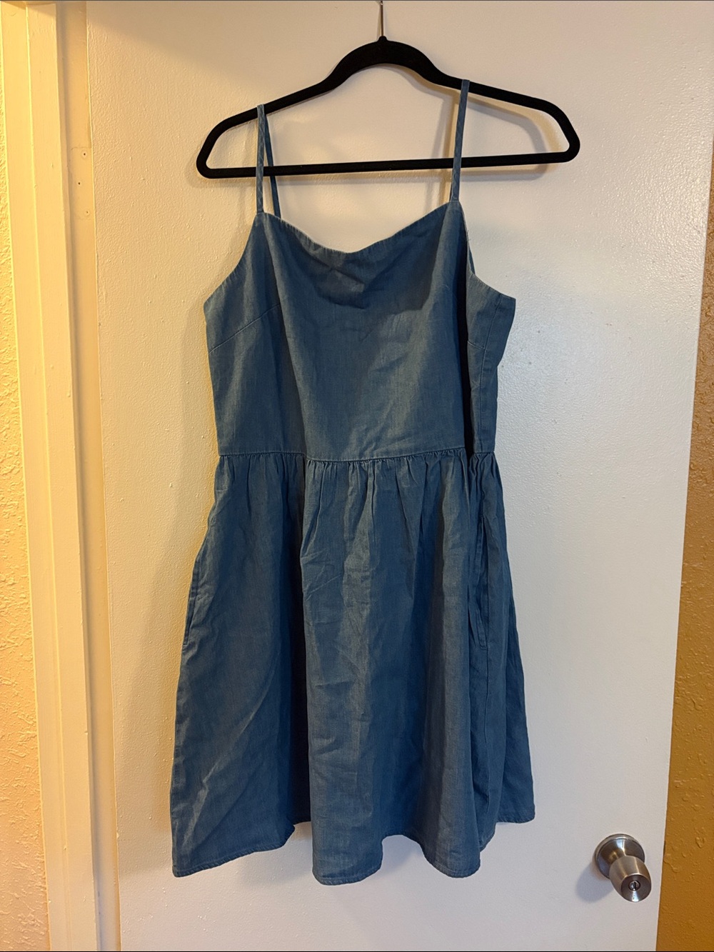 NWT Gap cotton denim dress